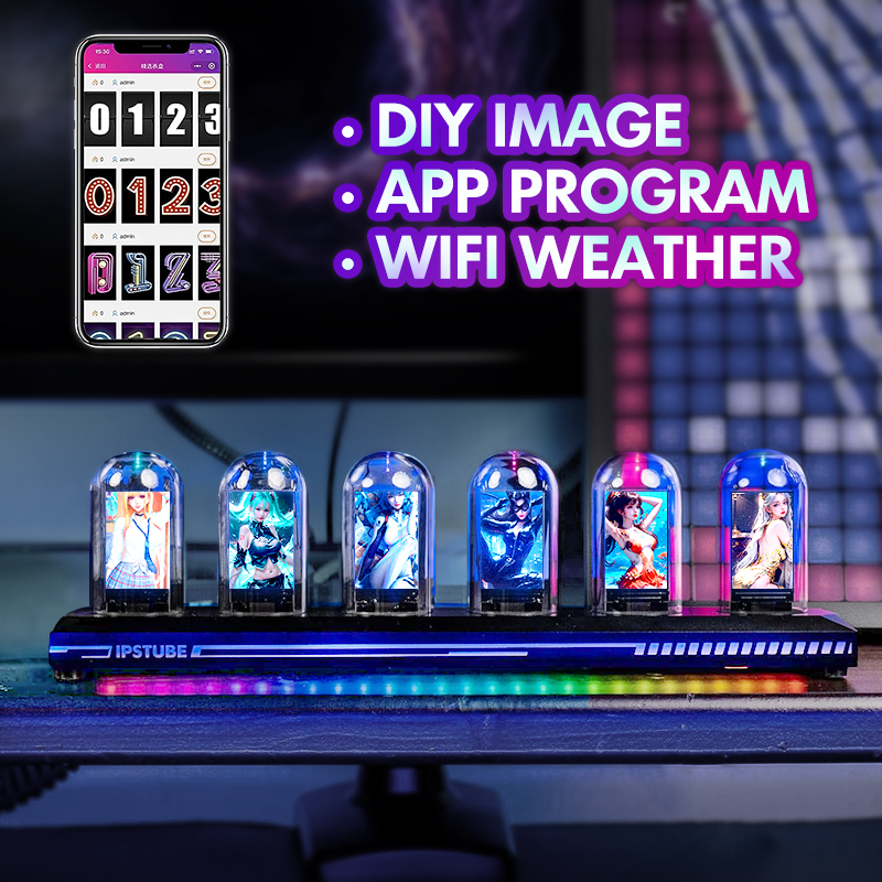 IPS Full Color Display Nixie T - Diy Electronics Desk recension och pris