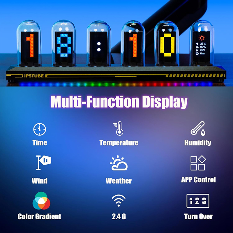IPS Full Color Display Nixie T - Diy Electronics Desk recension och pris
