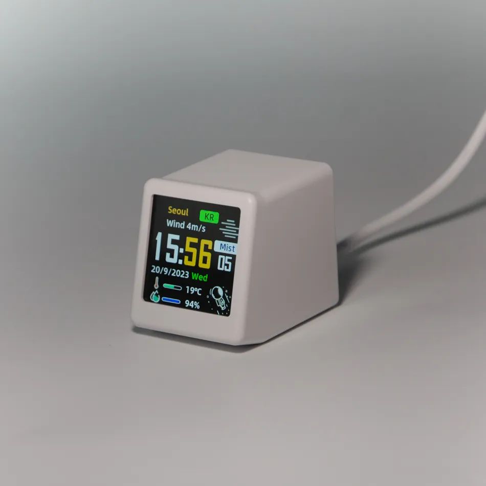 MINI Size Smart WIFI Weather F - Diy Electronics Desk recension och pris