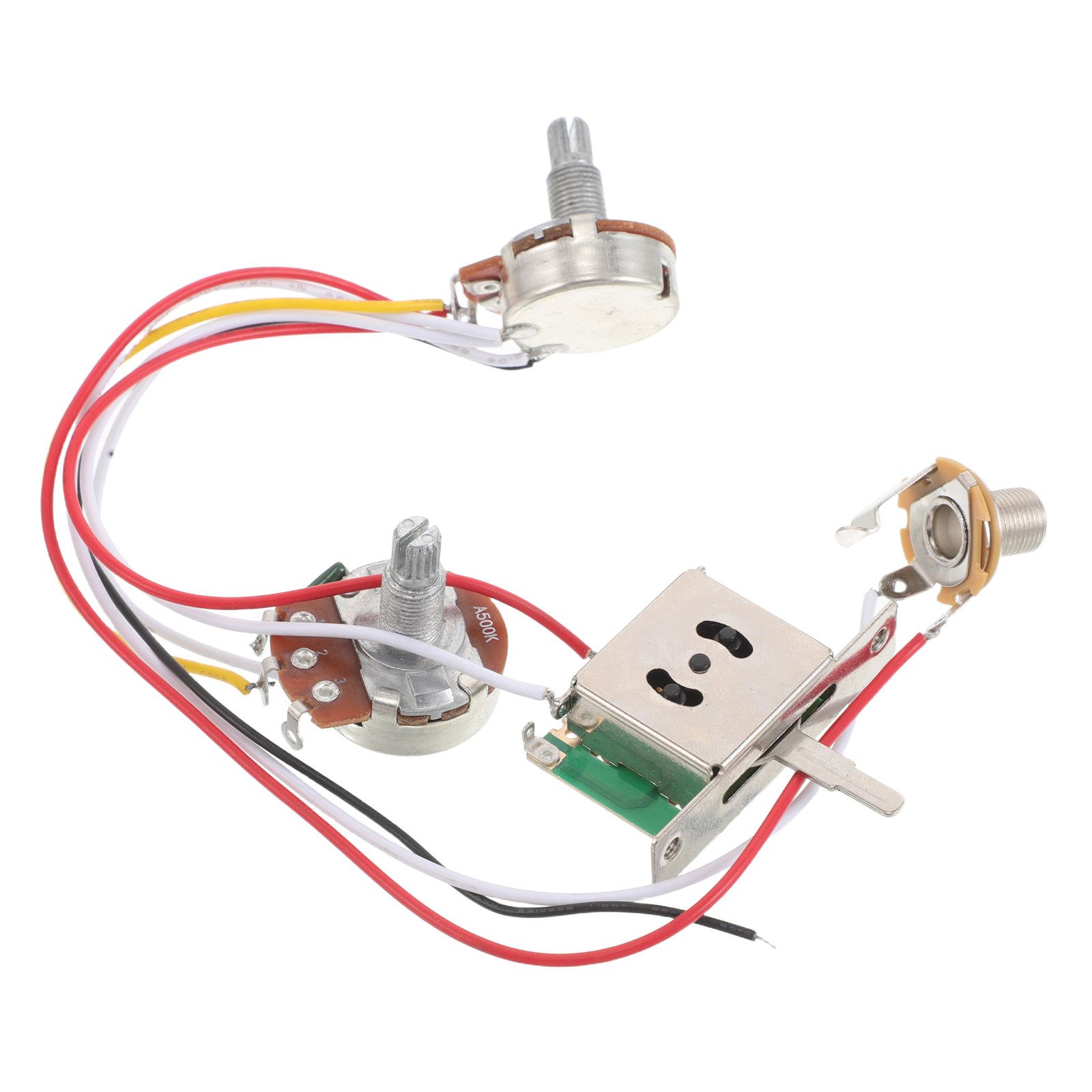 1Set Guitar Wiring Harness Kit - Diy Guitar Electronics Kit recension och pris