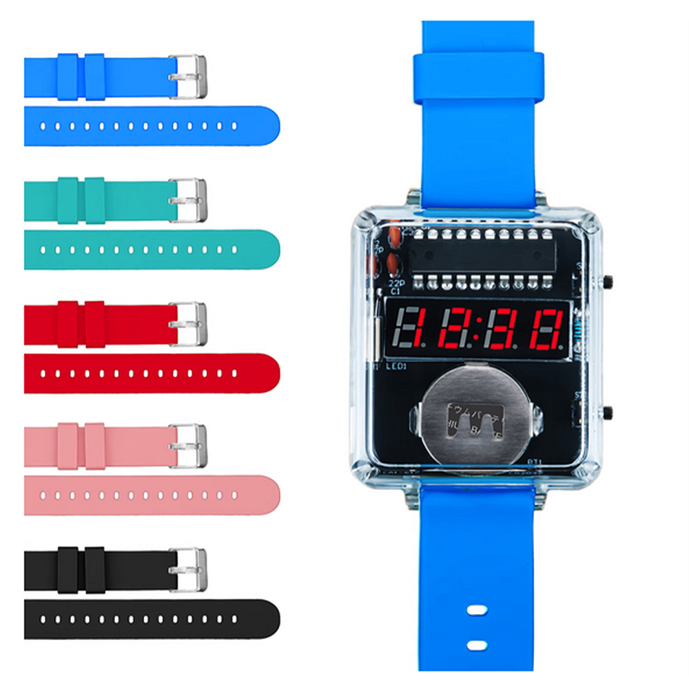 DIY Electronic Watch Kit 0.28' - Diy Electronics Youtube recension och pris