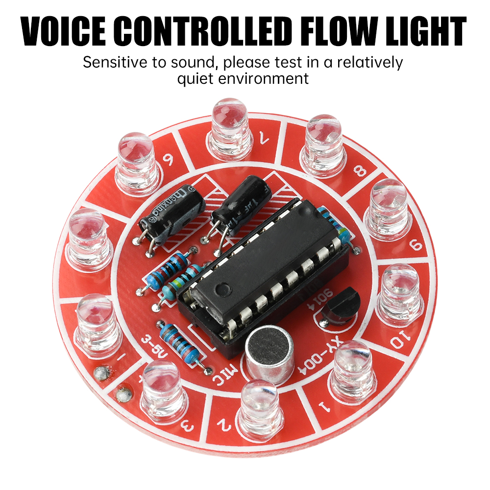 3–5V DC voice-controlled rotat - Diy Electronics Kits For Kids recension och pris