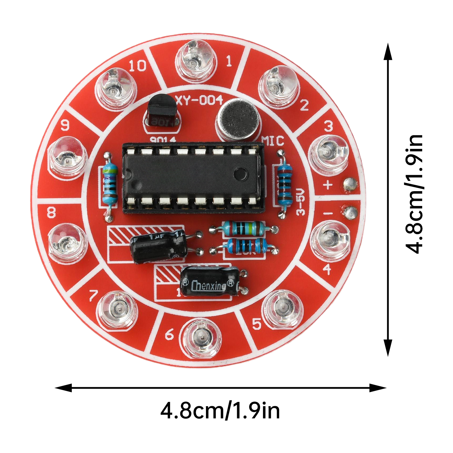 3–5V DC voice-controlled rotat - Diy Electronics Kits For Kids recension och pris