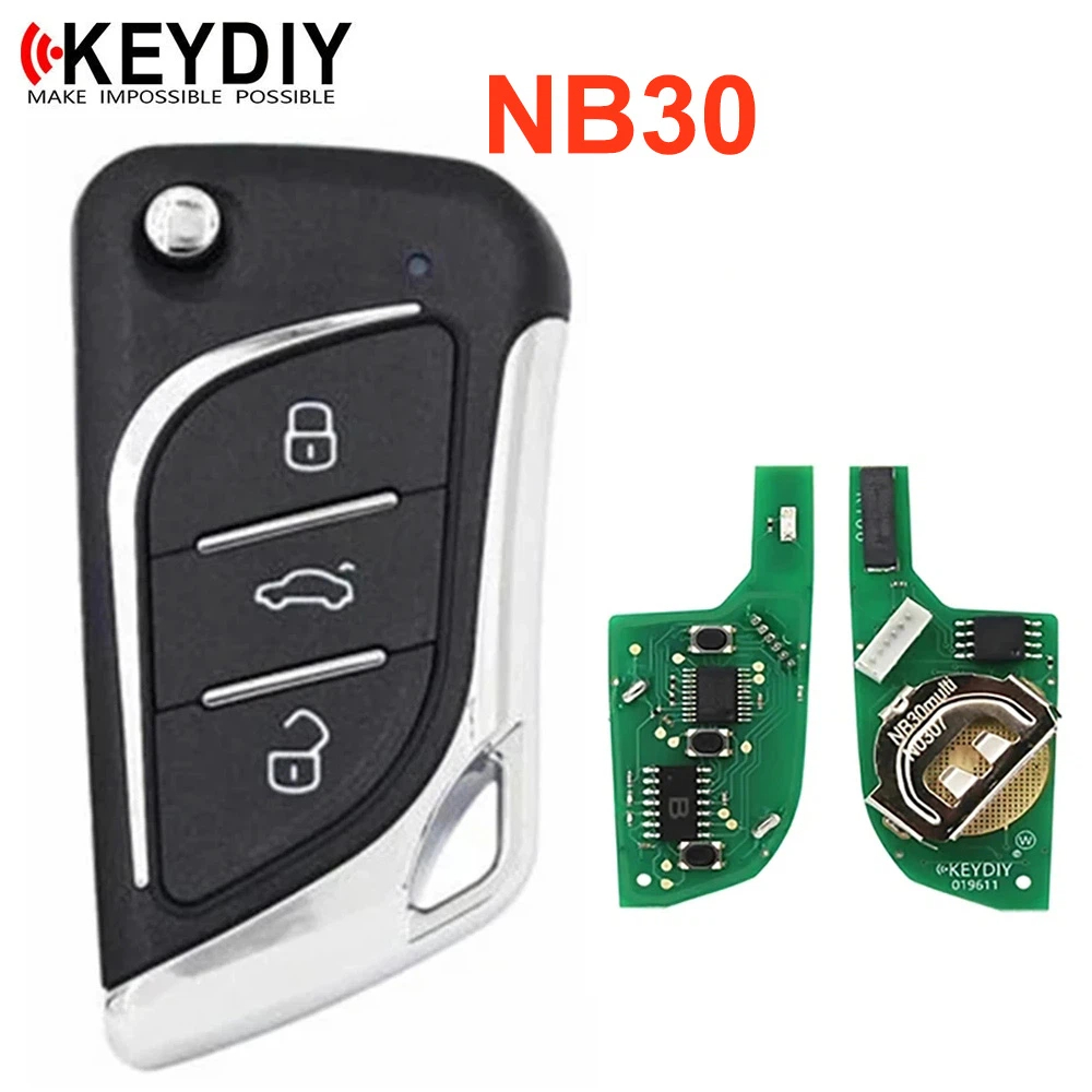 KEYDIY NB30 Remote Car Key 3 B - Diy Electronics Button recension och pris